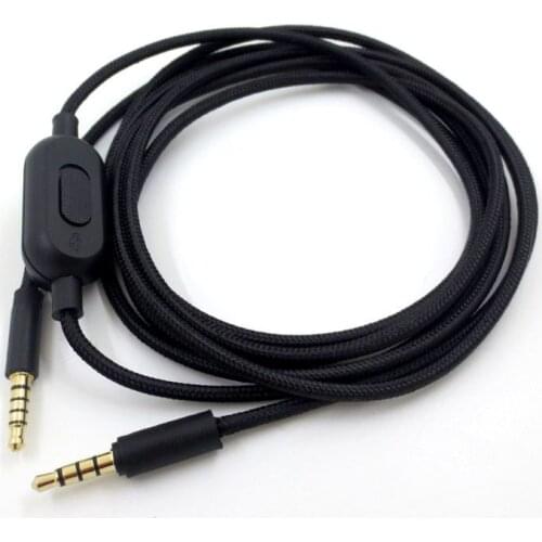 2m Portable Headphone Cable Audio Cord Line for Logitech GPRO X G233 G433 Earphones Headset Accessories