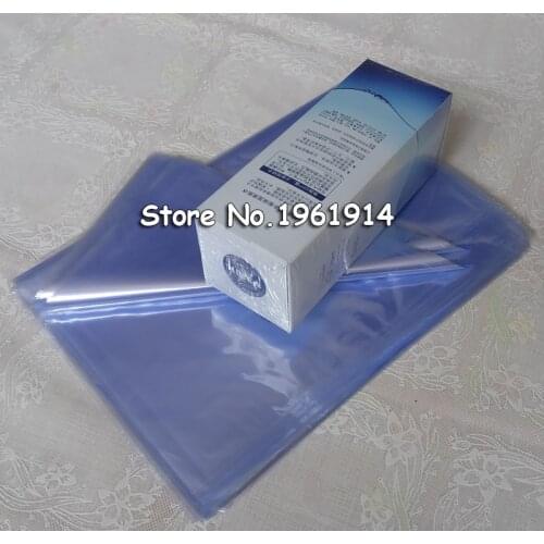 200pcs 10X18cm 3.9x7 inch Waterproof PVC Heat Shrink Wrap Bags Soaps Bath Bombs DIY Crafts Soft Transparent Film Wrap Cosmetic