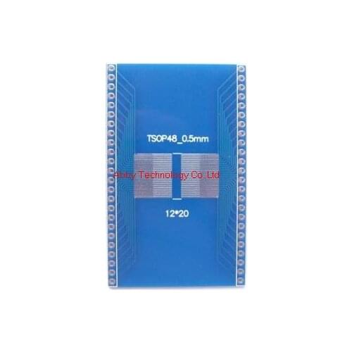 5pcs/lot TSOP48 turn DIP48 0.5mm pitch adapter plate
