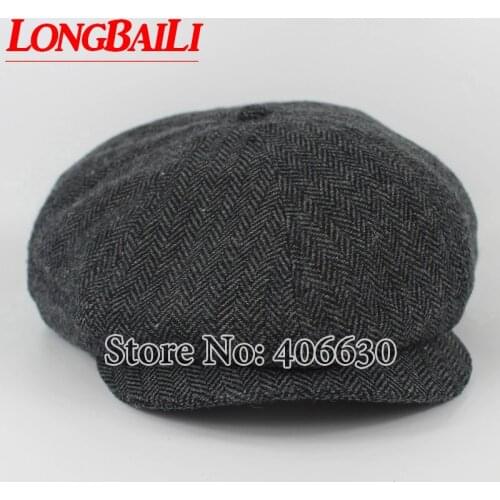 60cm Big Headsize Beret Hats Mens Newsboy Cap Flat Hat Duckbill Ivy Caps Free Shipping PBFE012