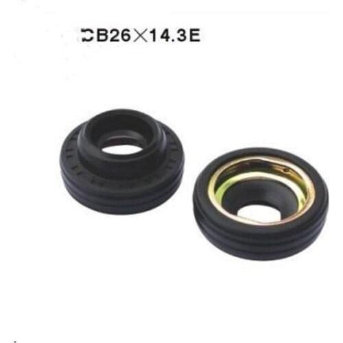 Automotive air conditioning compressor LIP TYPE Rubber-mounted shaft seal