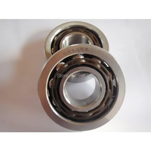 Free shipping 4pcs Sainless Steel Single-Row Angular Contact Ball Bearing S7305 B size:25*62*17mm