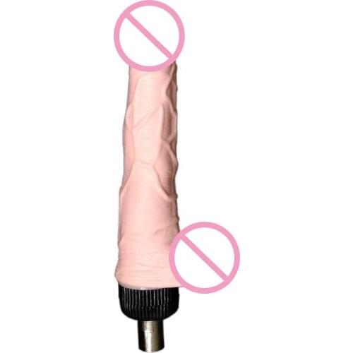 Big dildo with balanus and testis 18*3.5-4cm Sex machine attachment sex toy simulation dildo for love machine ENHOT-WS-034