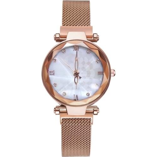 High Quality Women Watches Irregular Dial Fashion Ladies Clock Luxury Quartz Wristwatch Magnetic Buckle Strap Relogio Feminio Fi