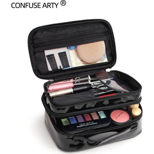 Confuse arty Cosmetic Bags