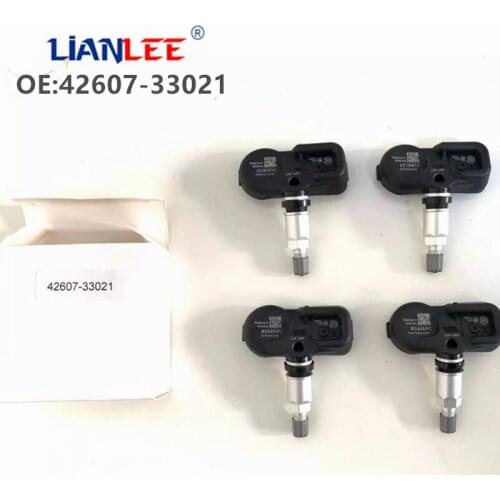 4pcs 315mhz Tire Pressure Sensor 42607-06011 42607-33021 42607-33011 PMV-107J For Lexus LS460L LS600hL LX570 RX350 RX400h RX450