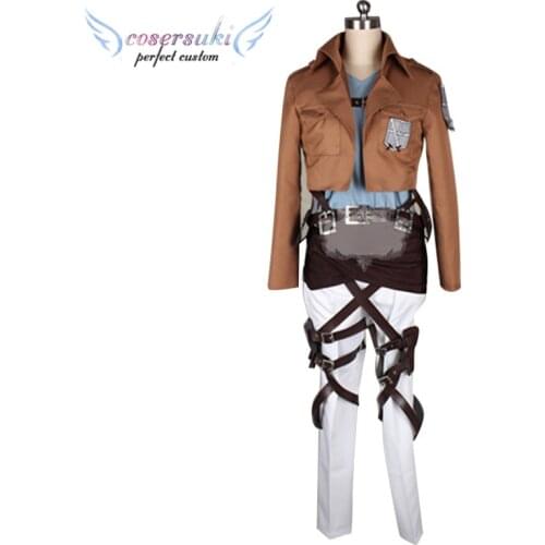 Attack on Titan 3 Levi.Ackerman Cosplay Costumes Stage Performance Clothes , Perfect Custom for You