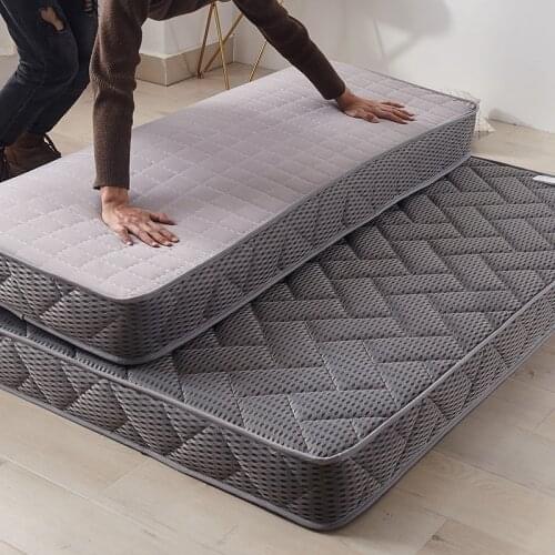 Breathable Tatami Mattress Student Dormitory Bed Soft Sponge Mattress Topper Foldable High Elastic 10cm Thickness Bedding