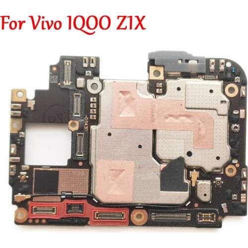 Tested Full Work Original Unlock Motherboard For Vivo IQOO Z1X Logic Circuit Board Plate Mainboard with Chips