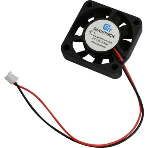 RepRap Mini Cooler fan 12V DC for 3D printer stepper motor Pololu A4988 cooling with 2pin cabe