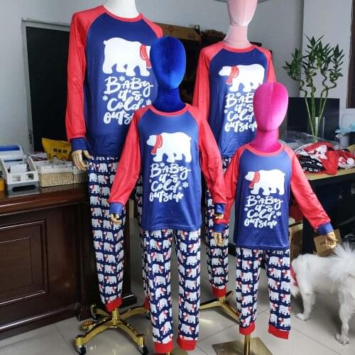 Family Matching Outfits Winter Toddler Girl Clothes Family Look Christmas Family Christmas Pygamas Mother Daughter Santa Pjs