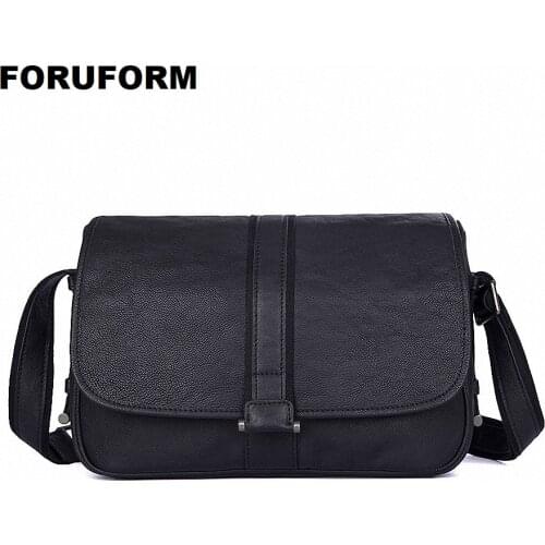 Genuine Leather Shoulder Bags Fashion Men Messenger Bag Large Ipad Male Tote Vintage New Crossbody Bags Mens Handbags LI-1990