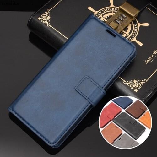 Ultra-thin flip case for Xiaomi Poco X3 GT wallet style Pu leather case retro matte phone cover TPU inner
