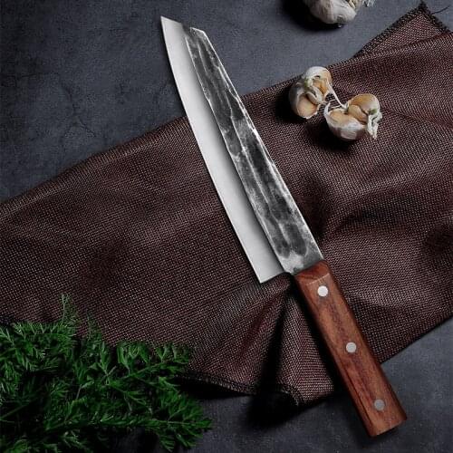 Japanese Sushi Knife 8Cr18Mov High Carbon Steel Kitchen Knife Fish Filleting Salmon Sashimi Cleaver Slicing Knives