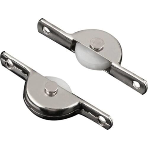 10pcs Door Window Cupboard Drawer Bin Single Nylon Sliding Roller Pulley Wheel