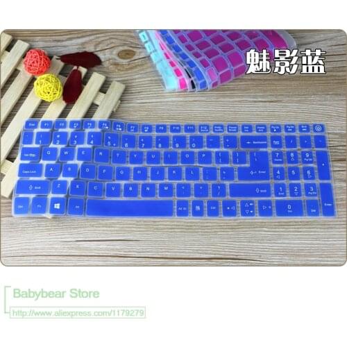 15.6 15 inch Silicone Keyboard Protector Cover Skin for Acer Aspire V15 F5-573 TMTX50 K50 F5-572 F5-573 F5-573G F5 573 572G