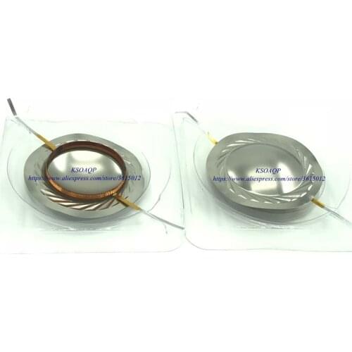 2 pieces ID: 38mm High quality Titanium alloy diaphragm 8 ohm tweeters speaker voice coil KSV