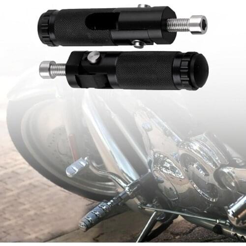 2 I-shaped bicycle pedals with 8 mm mounting bolts Aluminum alloy round folding pedals Motorcycle/E-bicycle/Bicycle accessories