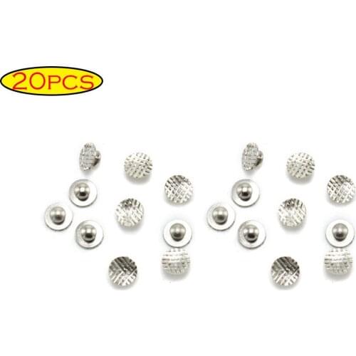 20pcs Orthodontic Metal Buttons Dental Lingual Buckle