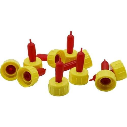 20 Pcs Lamb Special Nipple Drinker Goat Milk Drink Nipple Latex Soft Nipple Feeding Orphan Lamb Dog Cub Calf