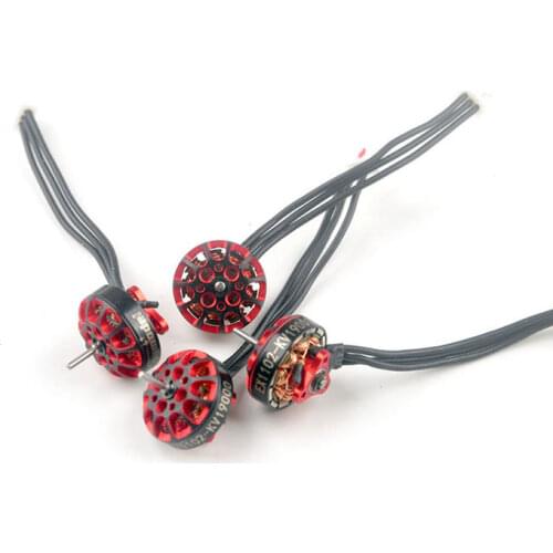 4PCS HappyModel EX1102 19000KV 1S Brushless Motor for Mobula7 Snapper7 Mobula6 65mm 75mm 85mm Toothpick Tinywhoop Drones