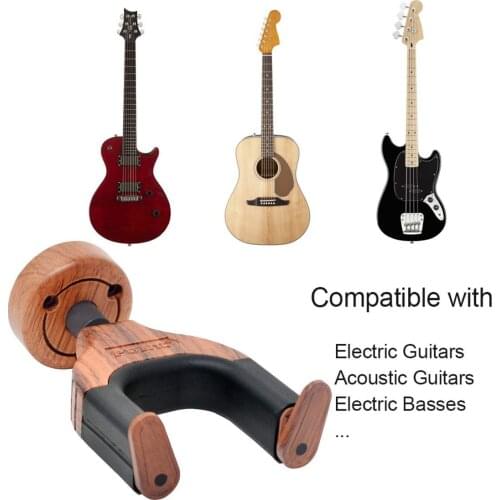 Acoustic Guitar Detachable Hook Water Transfer Wood Grain Split Self-locking Guitar Hook Guitar Accessories