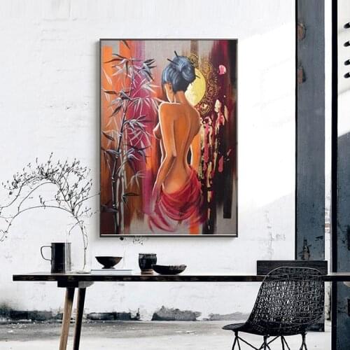 Full Square/Round Drill 5D DIY Diamond Painting Sexy woman Flower Embroidery Cross Stitch picture of Rhinestone Home Decor TY302