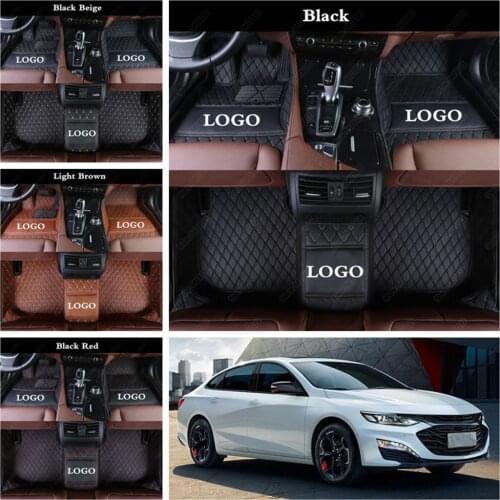 Car Floor Mats for Chevrolet Camaro Cruze Equinox Malibu Trax Skid Sonic Sail Spark Aveo Blazer Epica Cavalier Captiva Colorado