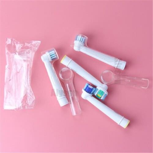 5pcs/set Toothbrush Head Dust Cover for Oral B Toothbrush Travel Electric Toothbrush Head Protective Case Cap All-Purpose Covers