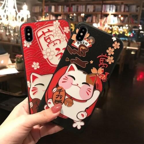 Phone Case for Samsung S10e S8 S9 S10 S20 Ultra Plus Note 8 9 10 Plus Soft Back Covers Capa 3D Embossed Cases Animal Matte Coque