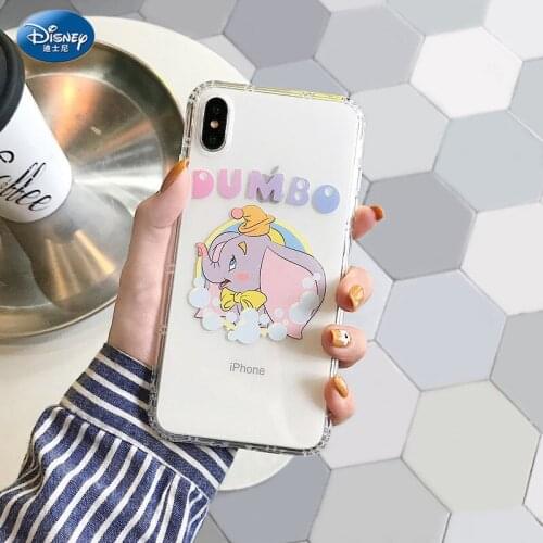 DISNEY 2021 Mickey Dumbo Silicone Case for IPhone 11 Pro Official Liquid Silicone 360 Full Face Mask zz06120
