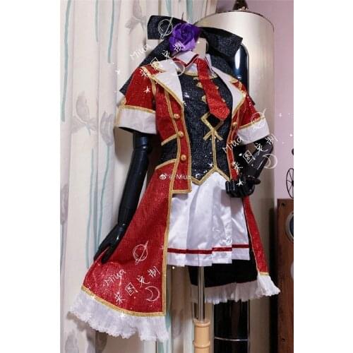 [Customize] Anime LoveLive Maki Nishikino SJ Dress Love Live Gorgeous Cosplay Costume Halloween Party Suit For Women Girls New 2