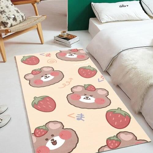 3D Print Area Rugs for Boys Girls Kids Baby Bedroom Polyester Fiber Non-Slip Tatami Mat Women Gym Mat Crystal Velvet Carpet