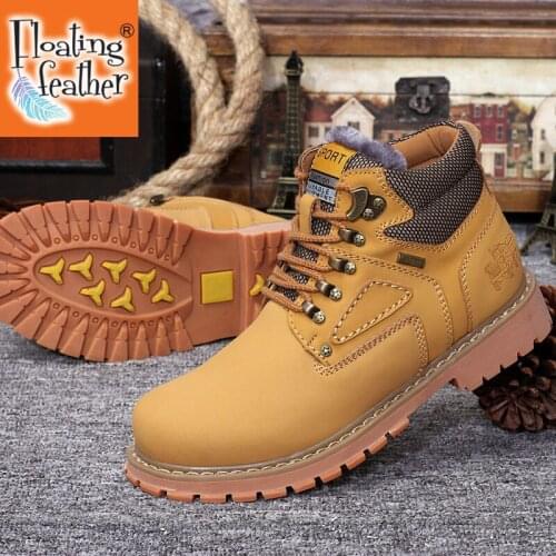 Fashion Genuine Leather Men Boots Casual Shoes Brown Luxury Brand 2020 NEW Autumn Winter Handmade Male Ankle Boots Army