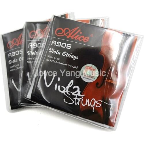 3 Sets of Alice A905 Nickel Chromium Wound Viola Strings Set of 4 Strings Free Shipping