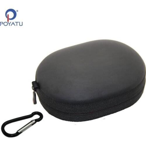 POYATU Headphone Case For Skullcandy Crusher Bluetooth Wireless HESH 3 Riff BT Headphones Carrying Case Portable Pouch Box