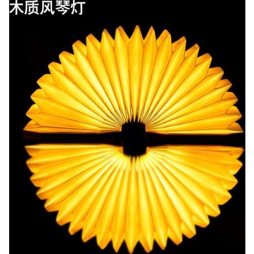 Strange New Creative Organ Night Light Foldable Rechargeable Night Light Bedroom Bedside Light Holiday Atmosphere Light 10*10cm