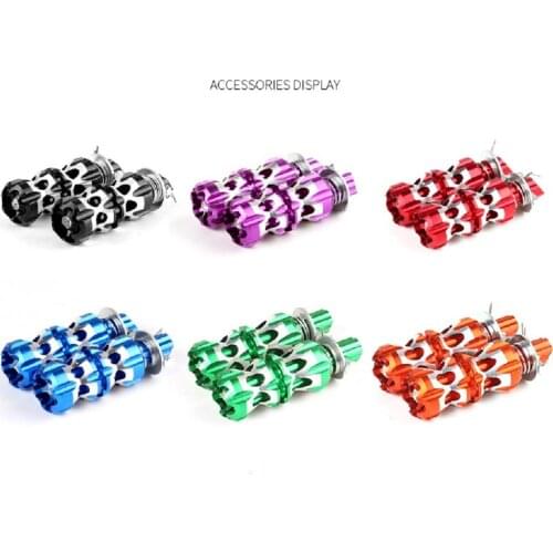 Aluminum alloy motorcycle pedal/electric car small back pedal/universal folding back foot