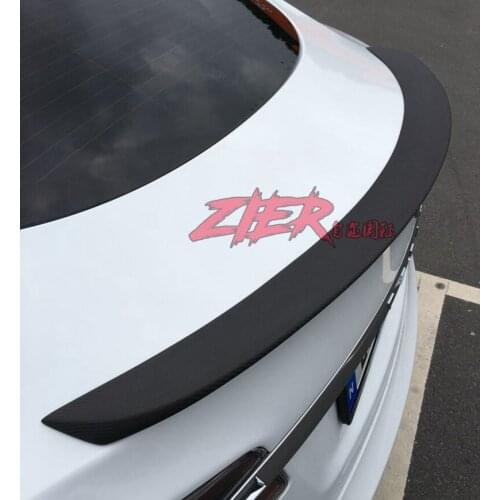 Fit for Model S Tesla Model S modified carbon fiber rear wing with rear spoiler wing