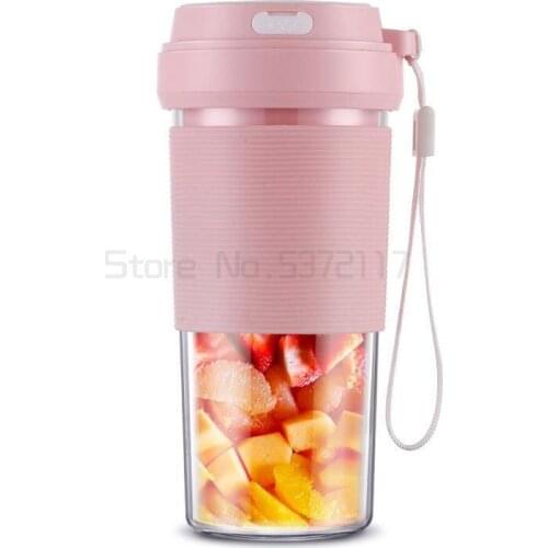 Portable Blender Electric Juicer Machine USB Mixer Smoothie Blender Mini Food Processor Personal Blender Cup Juice Blenders