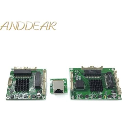 Industrial grade mini 3/4/5 port 10/100/1000Mbps full Gigabit switch to convert Transfer module equipment weak box switch module