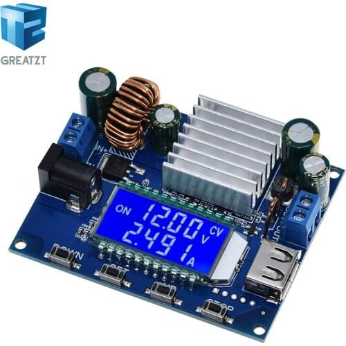SK35L DC 0.6-30V 4A 35W 5V 6V 9V 12V 24V Boost/Buck CC CV Regulated Adjustable DC Power supply Module laboratory power supply