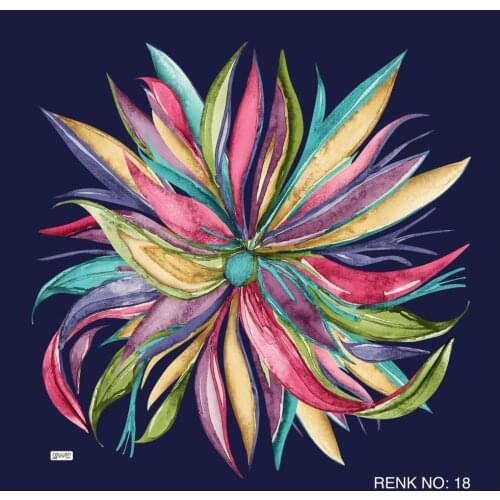 REYYAN SILK OYALIK WRITING (NEW QUALITY)-16318 - RENK-18