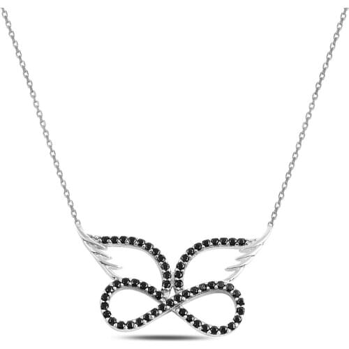 Silver Butterfly Necklace