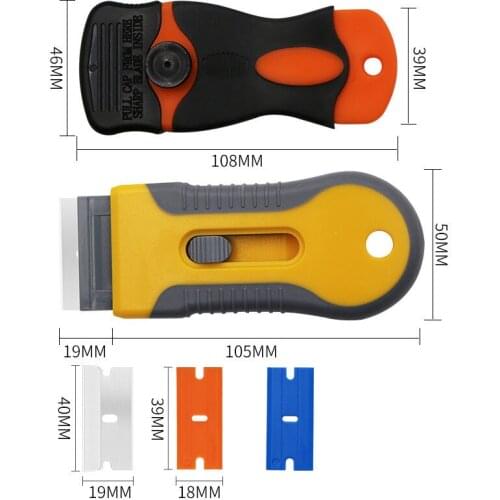 Glue Cleaner Remover Window Ceramic Glass Oven Razor Scraper Automotive Film Sticker Tool