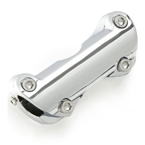 Motorcycle 1" Handlebar Risers Top Clamp For Harley Touring Road King Street Glide 1988-2021