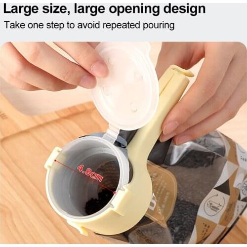 Clamp Sealing-Clip Helper Clip-Snack Portable Seal Pour Food Storage Bag Keeping Fresh Sealer Plastic Food Saver Travel Kitchen