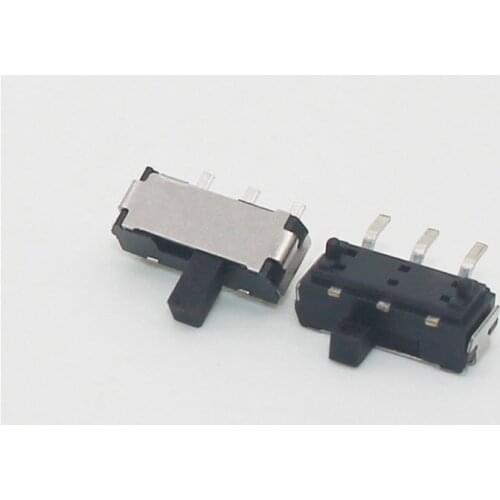 10pcs SK19 3 Pin Mini Slide Switch On-OFF 2Position Micro Slide Toggle Switch Miniature Horizontal Slide Switch Micro Limit