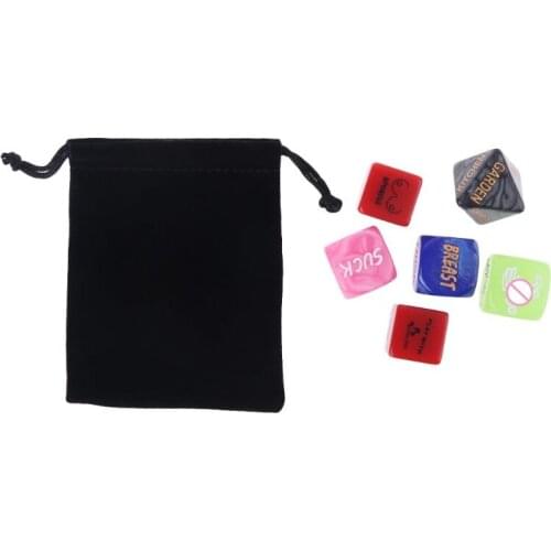 5/6/7pcs/Set Funny Love Dice Game Toy Erotic Sexy Posture Adult Couple Bachelor Love Adult Sex Dice Drop Shipping