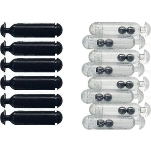 50pcs/lot 4mm/4.5mm/5mm new Jig Fishing Lure Plastic Rattles Insert Tube Rattles Shake Attract Fly Tie Tying Sound Bar